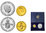 50 + 10 Franken Franz-Josef II. Liechtenstein 1988 Goldmünze, Silbermünze, PP