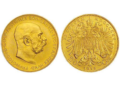 20 Kronen Goldmünze, NP